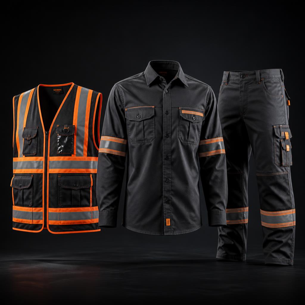 Uniformes de trabajo para construcción y mantenimiento